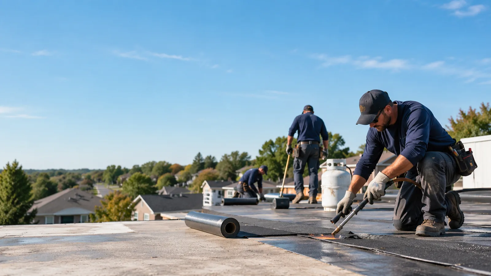 Flat Roof Leak Repair providers in Rowena, TX